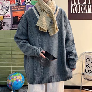 Áo len trơn basic cổ viền tym unisex