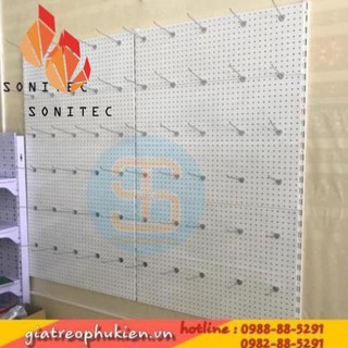 [XẢ KHO] 2 Tấm Tôn Lỗ Treo Phụ Kiện,tấm Lỗ Treo Dụng Cụ.tấm Tôn Lỗ Treo Đồ [MỚI 100%]