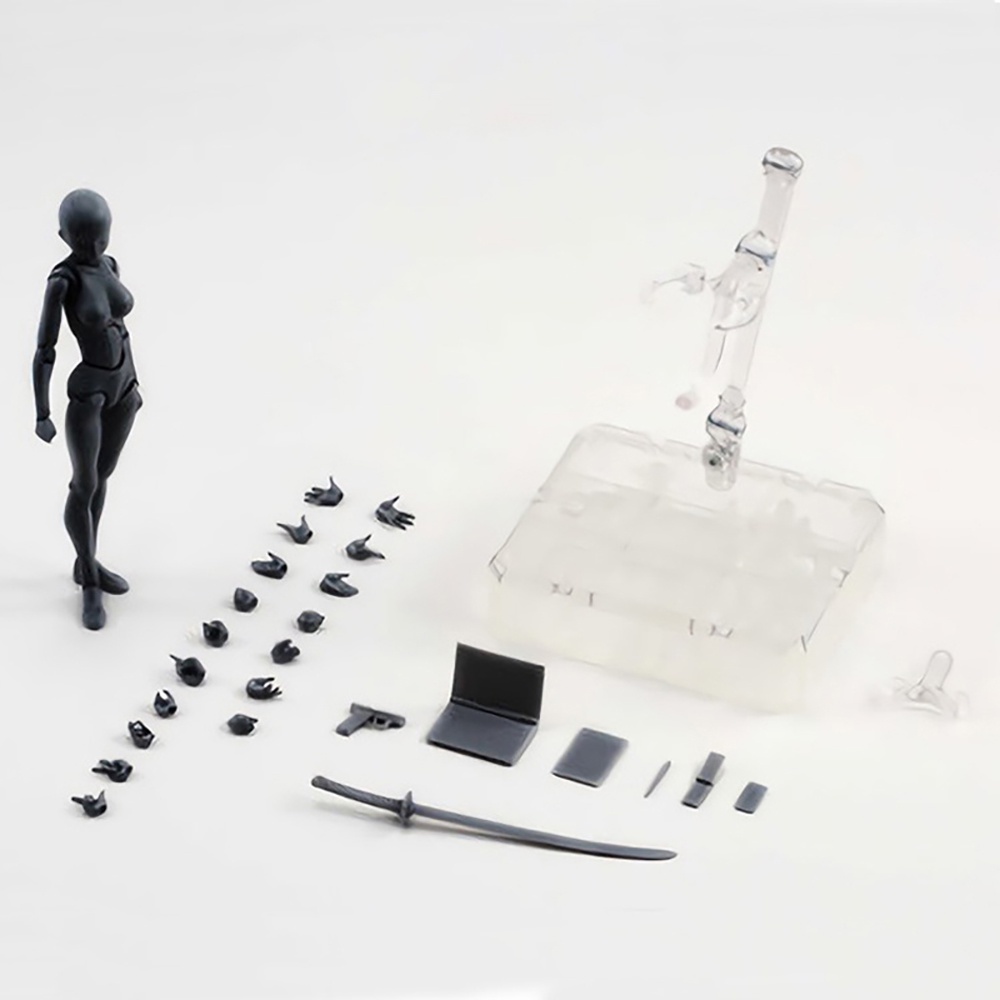 Moveable Drawing Figures For Artists Action Figure Model Human Mannequin Kit Skin