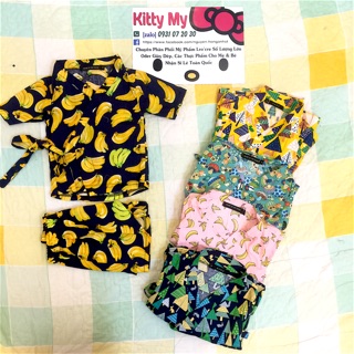 Bộ yukata cho bé trai và gái