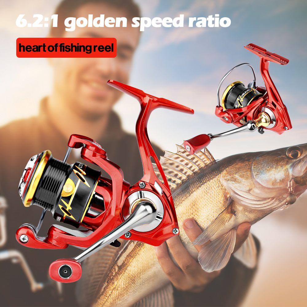 YOLA Máy Câu Cá Kim Loại 5 + 1BB Cao Cấp Chuyên Dùng