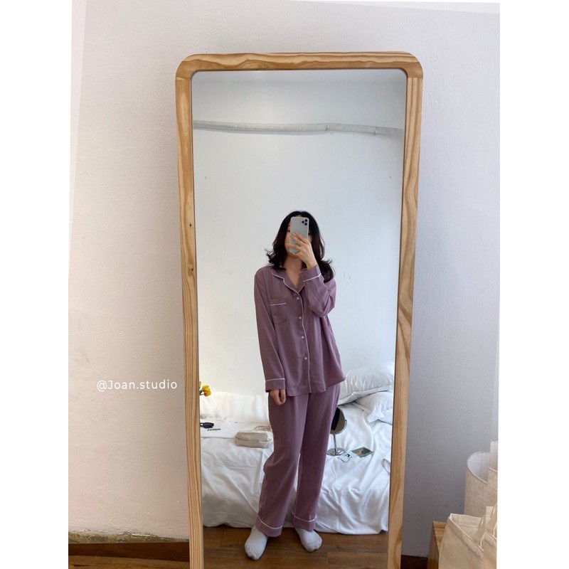 LILAC PYJAMA - Đồ Ngủ Nữ, Đồ Mặc Ở Nhà Chất Đũi Lạnh | BigBuy360 - bigbuy360.vn