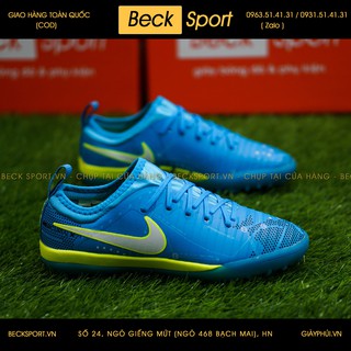 Giày Bóng Đá TQ MercurialX Finale Neymar Xanh Biển Cổ Chun TF