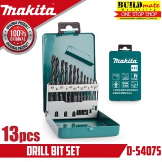 D-54075 Bộ 13 mũi khoan sắt HSS Chính hãng Makita (Bảo quản trong hộp sắt)