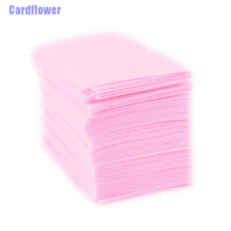 (Hàng Mới Về) Khăn Cotton Tẩy Sơn Móng Tay Không Xơ Vải Cardflower