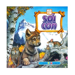 Sách - Theo Dấu Chân Loài Vật - Sói Con