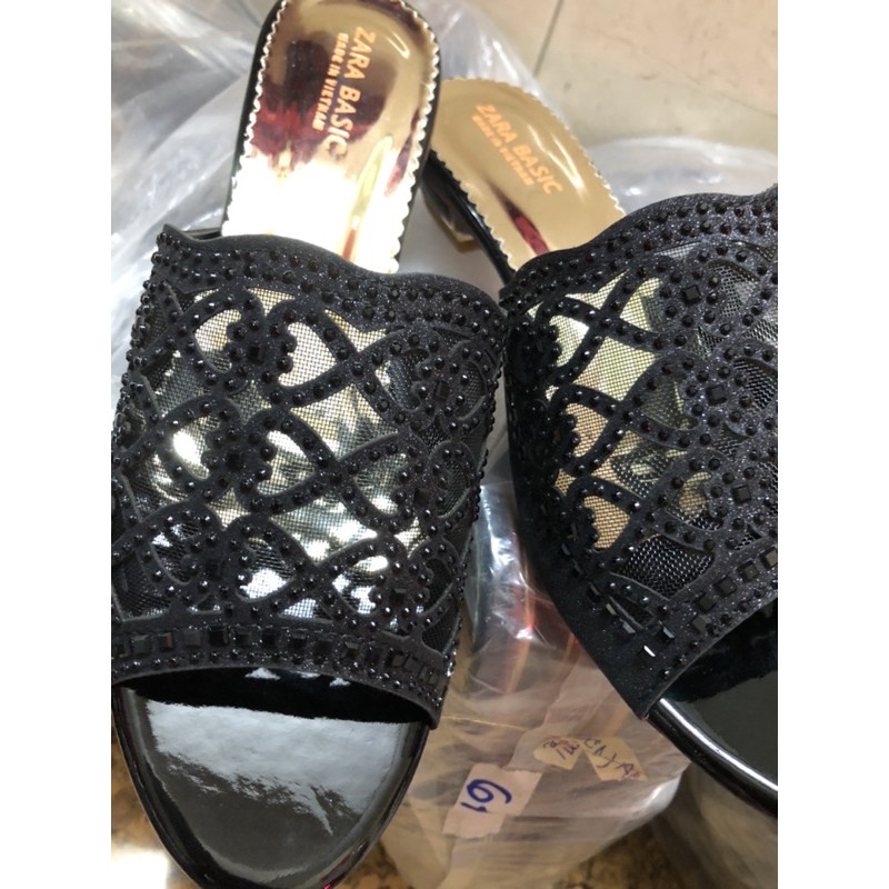 [Bigsize] [SIÊU RẺ] [Hình thật] Dép guốc số lớn big size 36-43, gót 5p