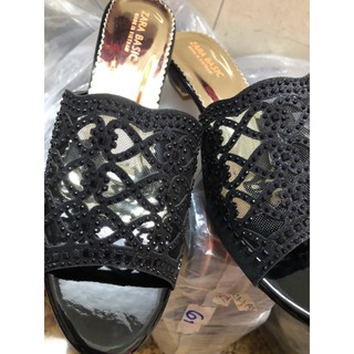Dép guốc số lớn big size 36-43, gót 5p