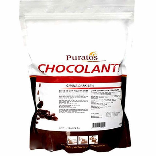 Socola đen nguyên chất GrandPlace 65% 1kg