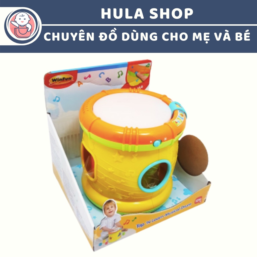 Trống đồ chơi xếp hình khối Winfun 0713