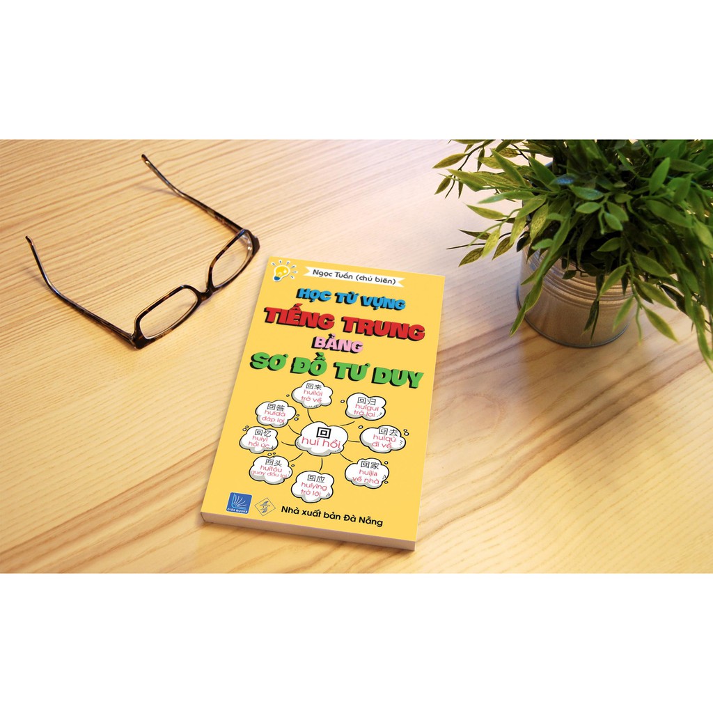 Sách - Combo: Học từ vựng tiếng Trung bằng sơ đồ tư duy + Tự học tiếng Trung cho người mới bắt đầu + DVD tài liệu