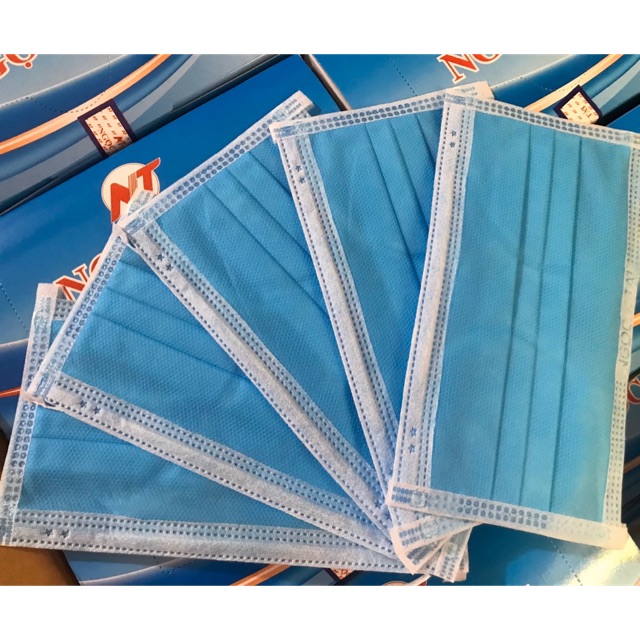 Khau trang y te 4 lop ( 1 hộp 50 cái)