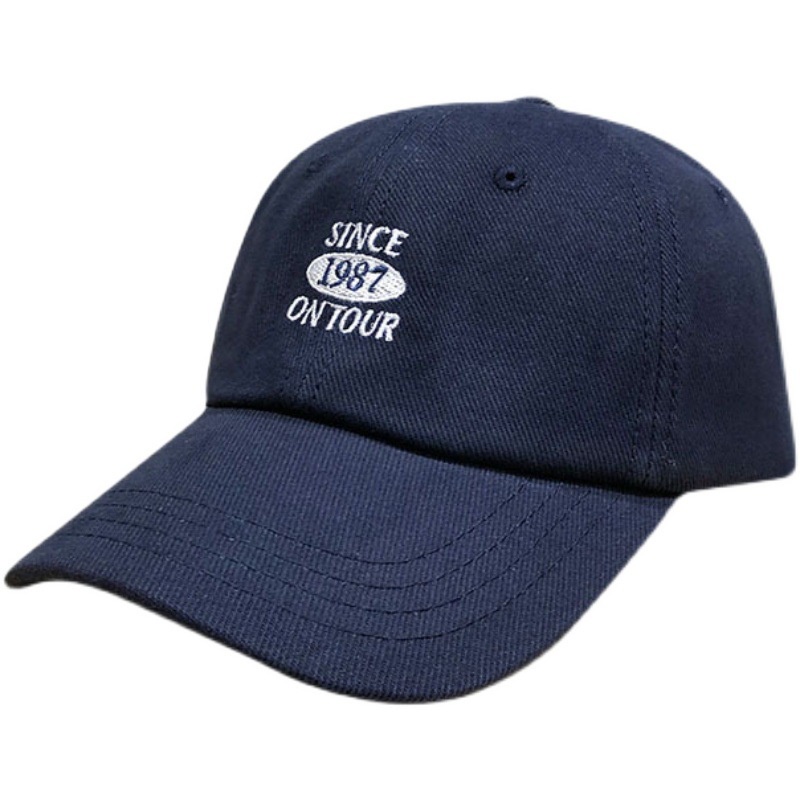 Mũ Lưỡi Trai Màu Xanh Navy Phong Cách Hàn Quốc Thời Trang Xuân Hè Cho Nữ