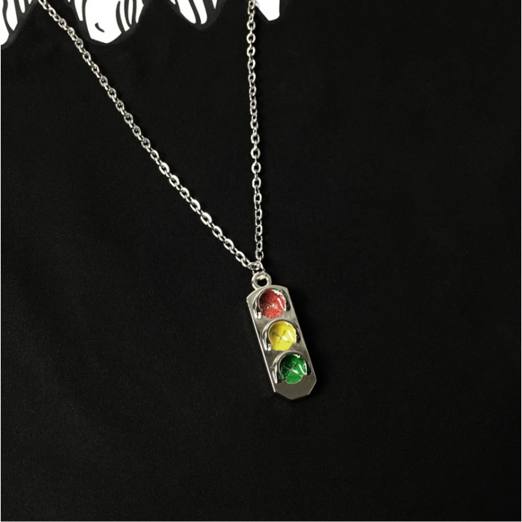 Dây Chuyền Nam Nữ Titan Đèn Giao Thông [ FREE SHIP ]