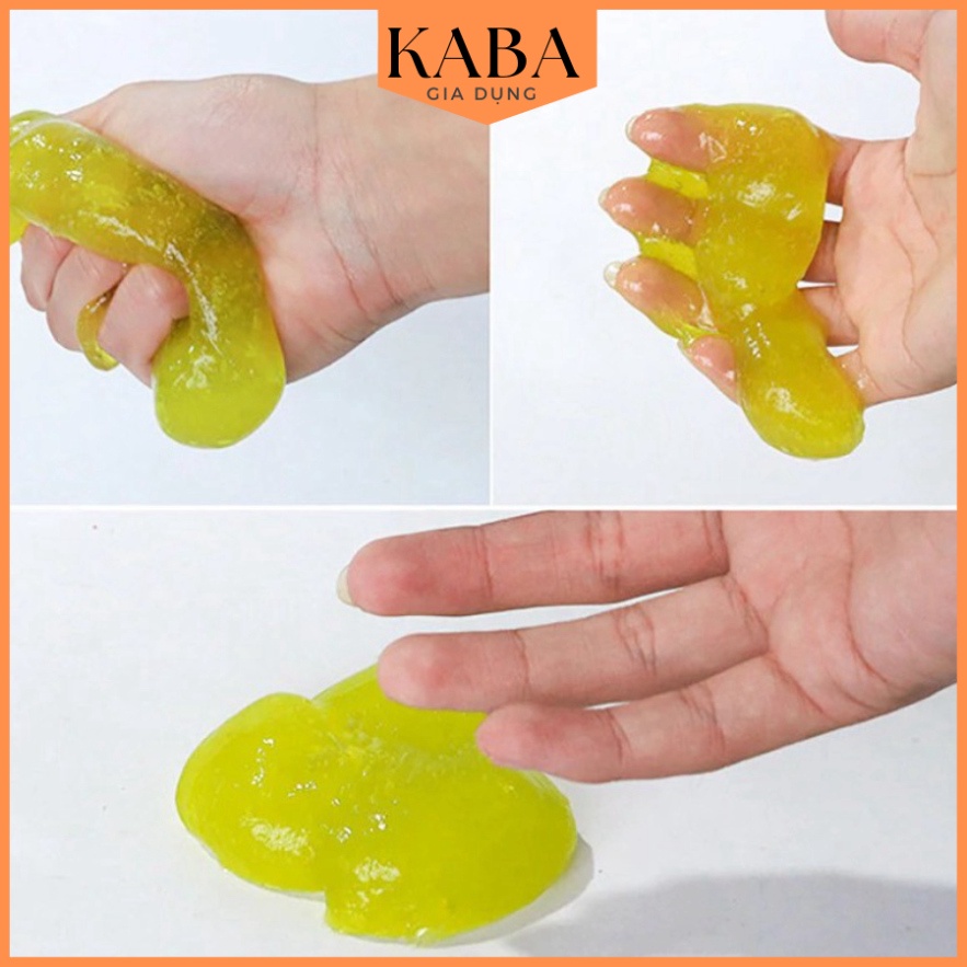 Gel làm sạch vệ sinh ô tô, bàn phím, điện thoại, bụi bẩn, laptop trọng lượng 80gram KABA