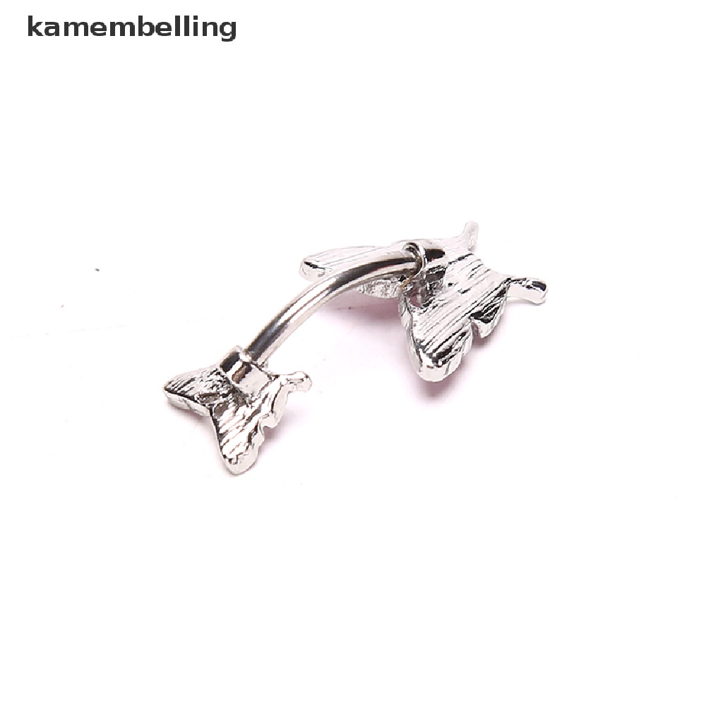 1 Khuyên Rốn Hình Bướm Bằng Thép 316L
