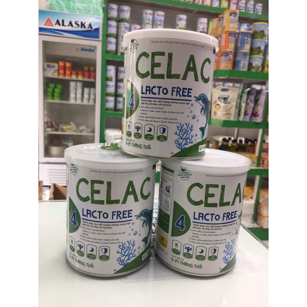 Sữa Celac Lacto Free 900g