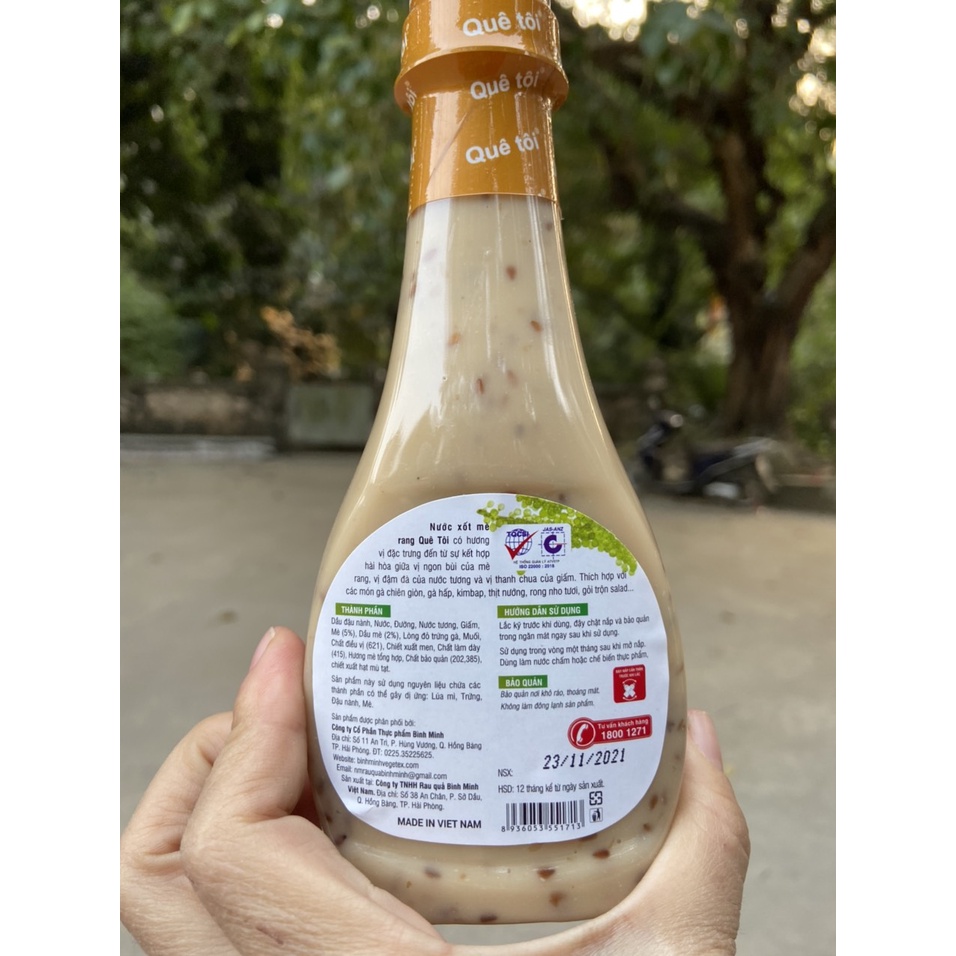 NƯỚC XỐT MÈ RANG QUÊ TÔI 210G