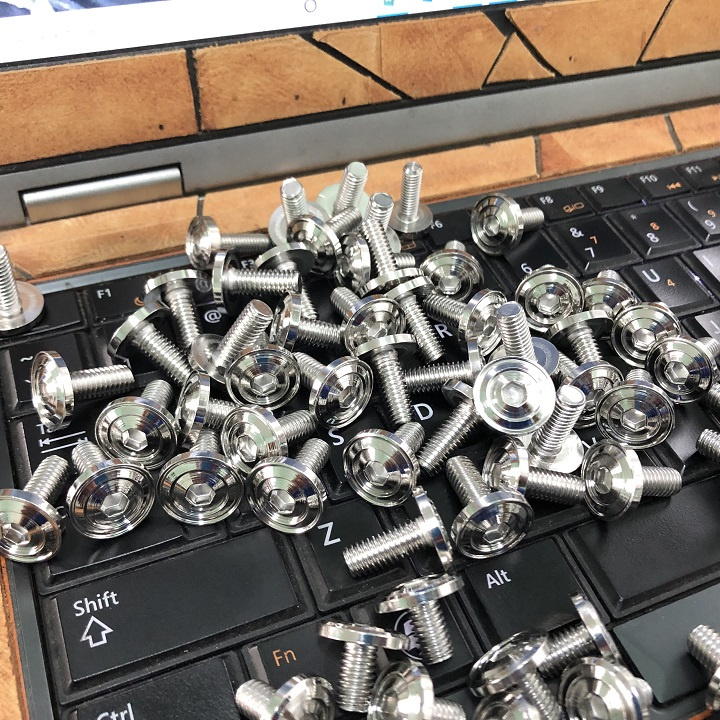 Ốc inox Thái  - 6li  -  - dành cho nhiều loại xe