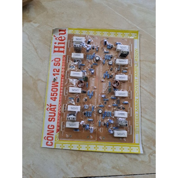 Bo mạch công suất 450w hiếu