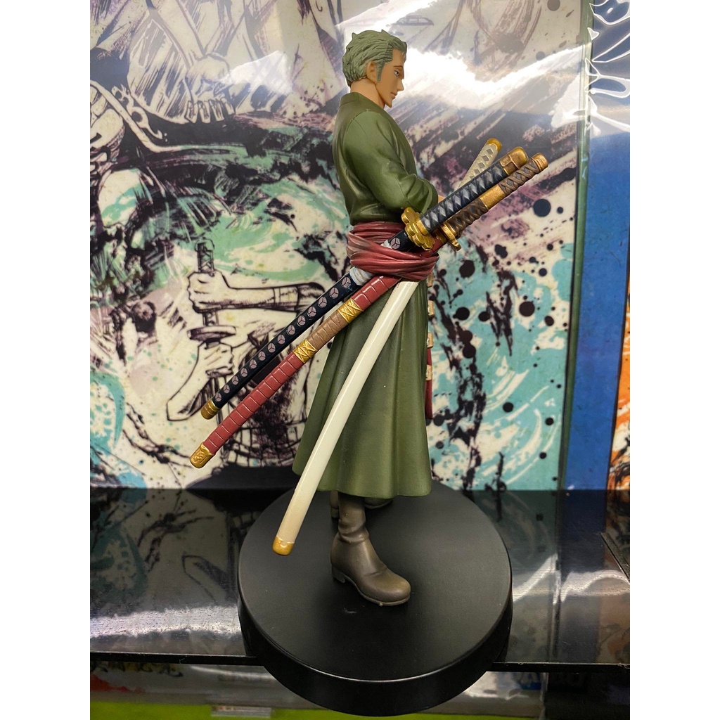 Mô hình Chính Hãng One piece - Roronoa Zoro - DXF The Grandline Men Volume 12 Banpresto