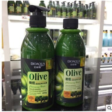 Bộ dầu gội và xả Olive 400ml  siêu mượt