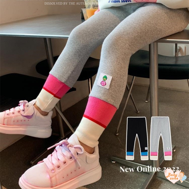 Quần Legging Co Giãn Thoải Mái Phong Cách Hàn Quốc Cho Bé