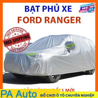 Bạt phủ xe ô tô bán tải Ford Ranger chống nắng, chống mưa, chống bụi bẩn Tặng kèm túi du lịch tiện lợi