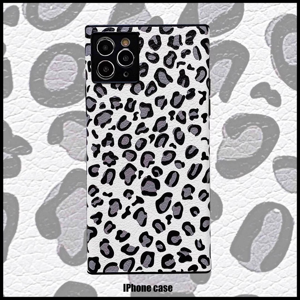 Ốp điện thoại in họa tiết da báo cho Iphone 7 8 + x Xr Xsmax 11 Pro Pro Max 12mini 12 Pro Promax | BigBuy360 - bigbuy360.vn