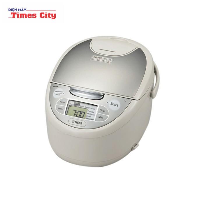 Nồi cơm điện tử 1 lít Tiger JAXS10W Nhập khẩu Nhật Bản