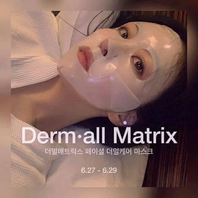 Mặt nạ Derm All Matrix (Nâng cơ- căng da tức thì)