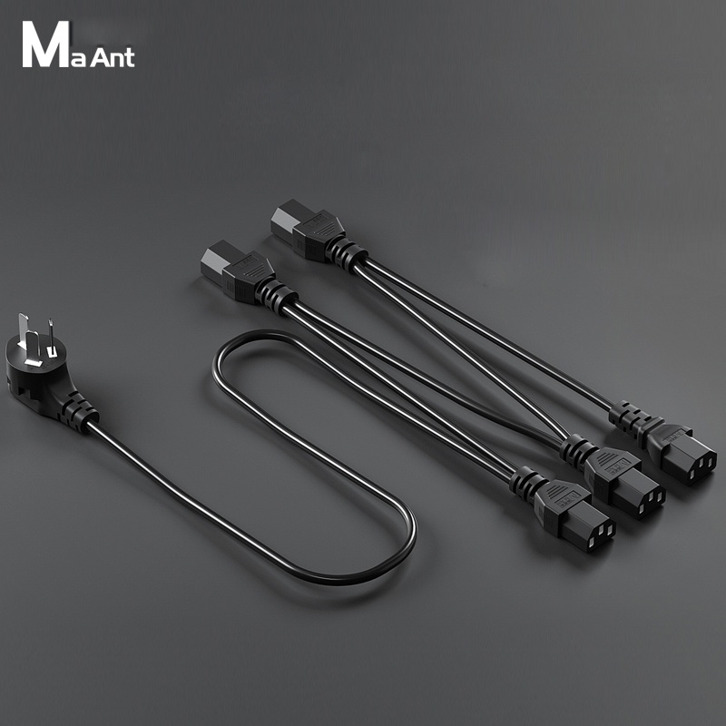 Dây nguồn điện AC chia 3 - 4 - 5 đầu siêu chịu tải 3000W / 220V