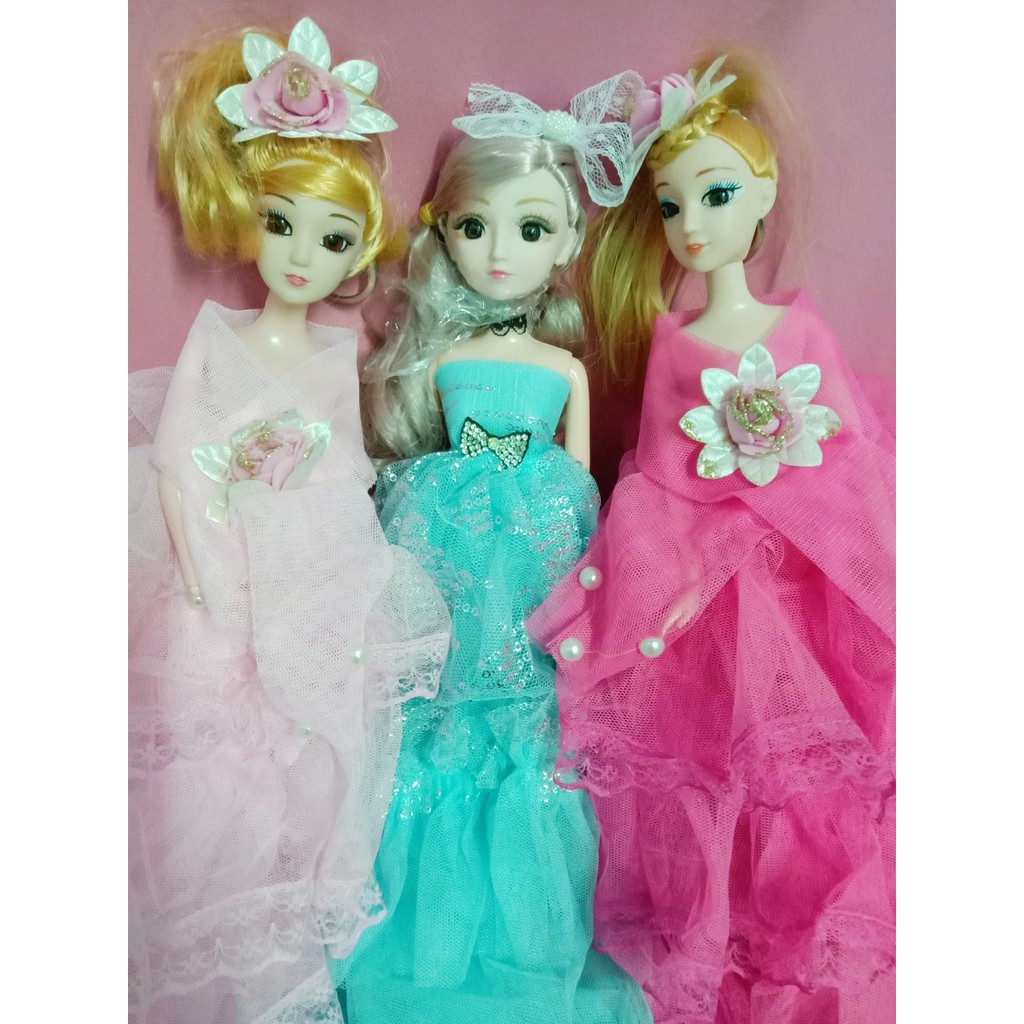 Búp bê Barbie cô dâu đẹp loại khớp