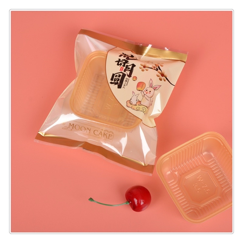 Túi đựng bánh trung thu hình Thỏ 100-125g (10c) (MS12-không kèm khay)