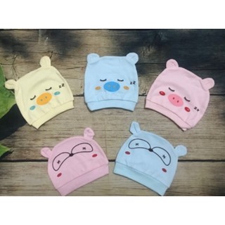 Combo 3 Mũ Nón Cotton Cho Bé Sơ Sinh