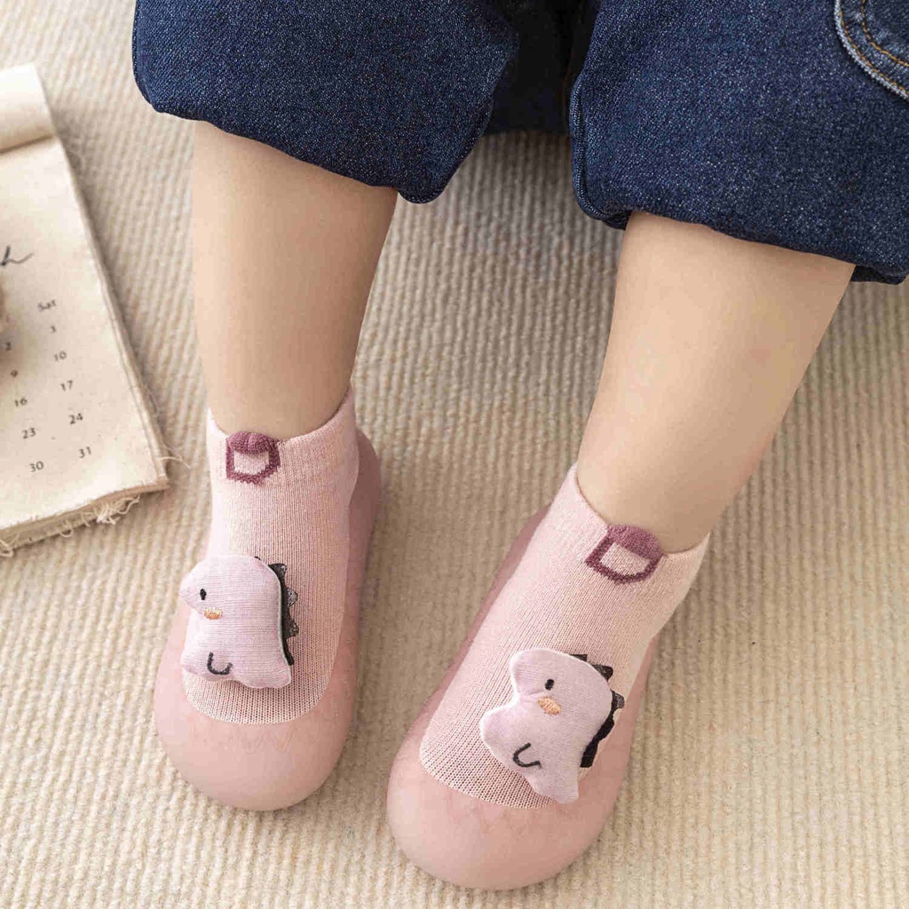 Mới Giày Vớ Đế Mềm Chống Trượt Chống Thấm Nước Cho Bé