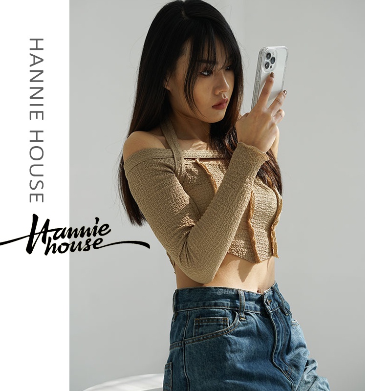 Áo cổ thuyền lệch vai màu trơn thiết kế thời trang dành cho nữ