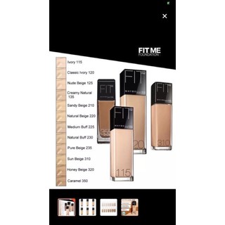 Kem nền Maybelline Fit Me