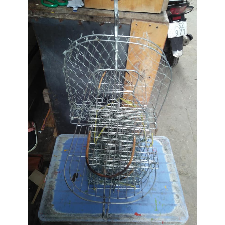 Mẹt bẫy 2 mặt hàng mạ kẽm  bẫy các loại chim