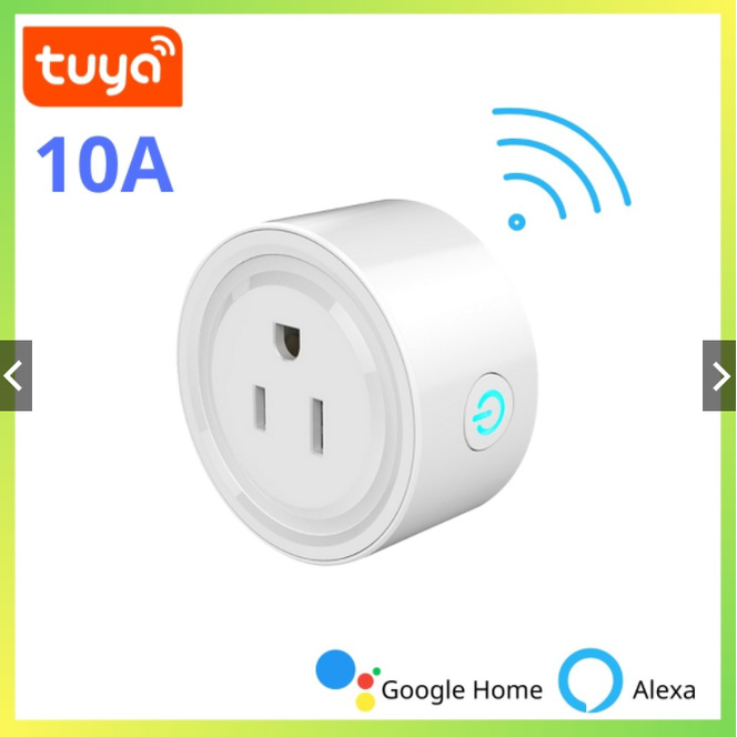 Ổ cắm thông minh Wifi TUYA Smart life US 10A điều khiển từ xa