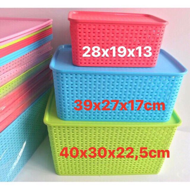Compho Giỏ Nắp Hàn quốc có nắp ( Đủ Size )