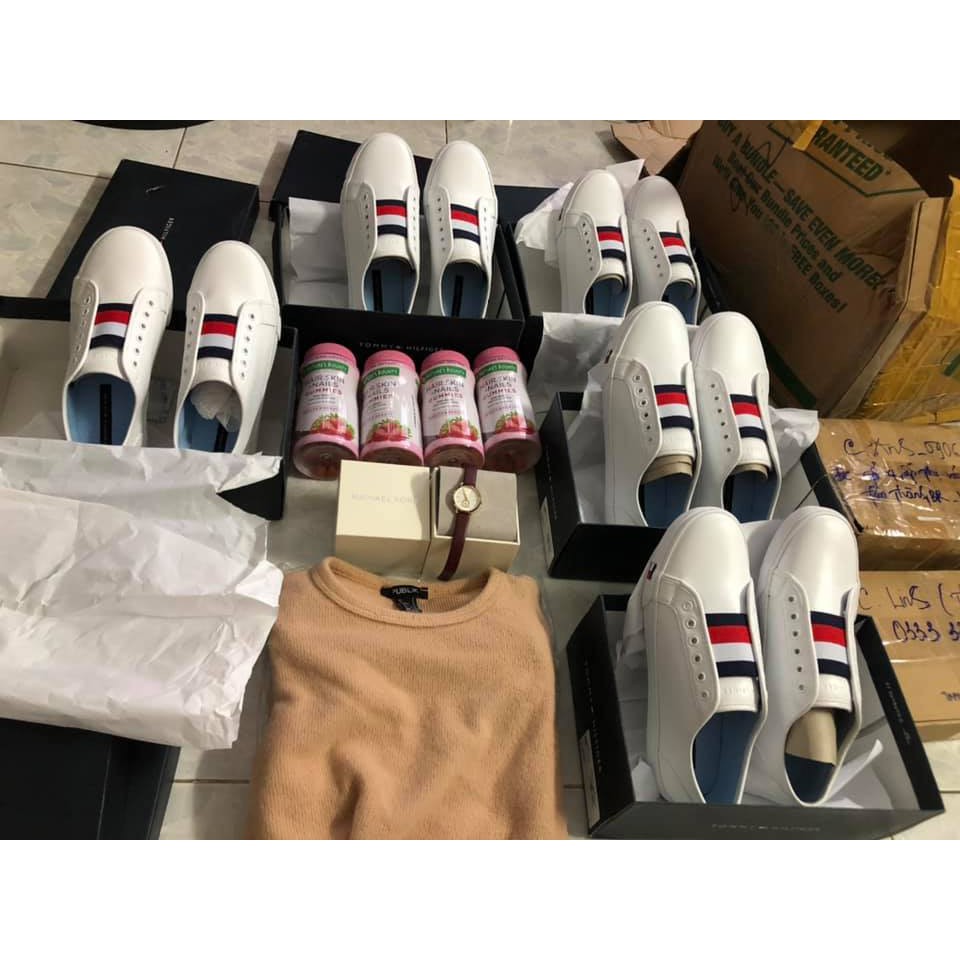 (HÀNG CHÍNH HÃNG) GIÀY TOMMY HILFIGER HÓT HÍT BEST SELLER SZ 37