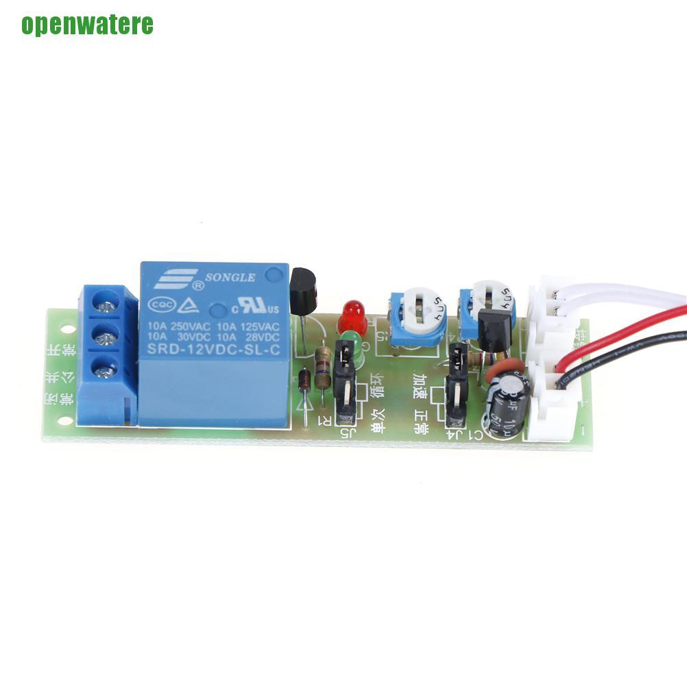 【open】DC12V Adjustable Infinite Cycle Loop Delay Timer Time Relay Switch Module