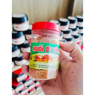Muối ớt TÔM SÁNG LỢI Phú Quốc lọ 100gr THPQ