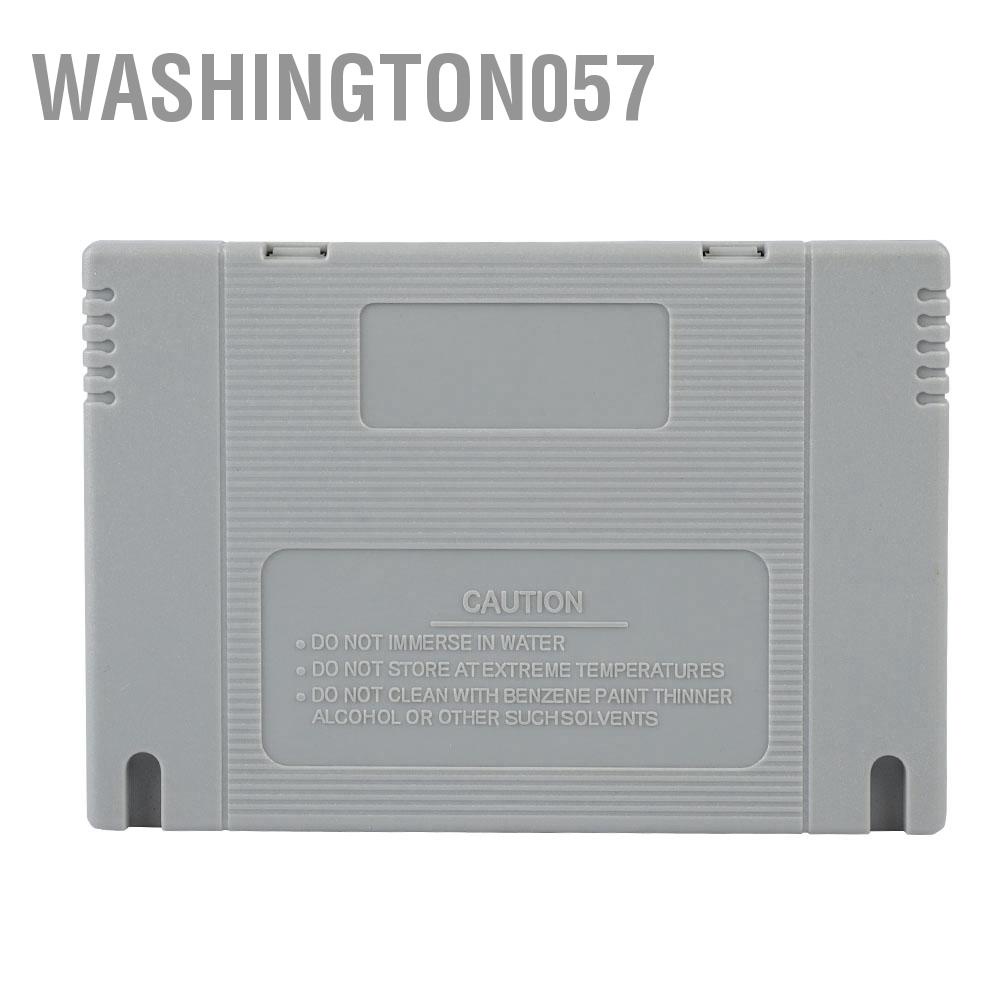 Có thể bán buôn Hộp mực vui nhộn Bảng điều khiển trò chơi Thẻ trượt Loại video cho SFC SNES Washington057 Hàng giao ngay