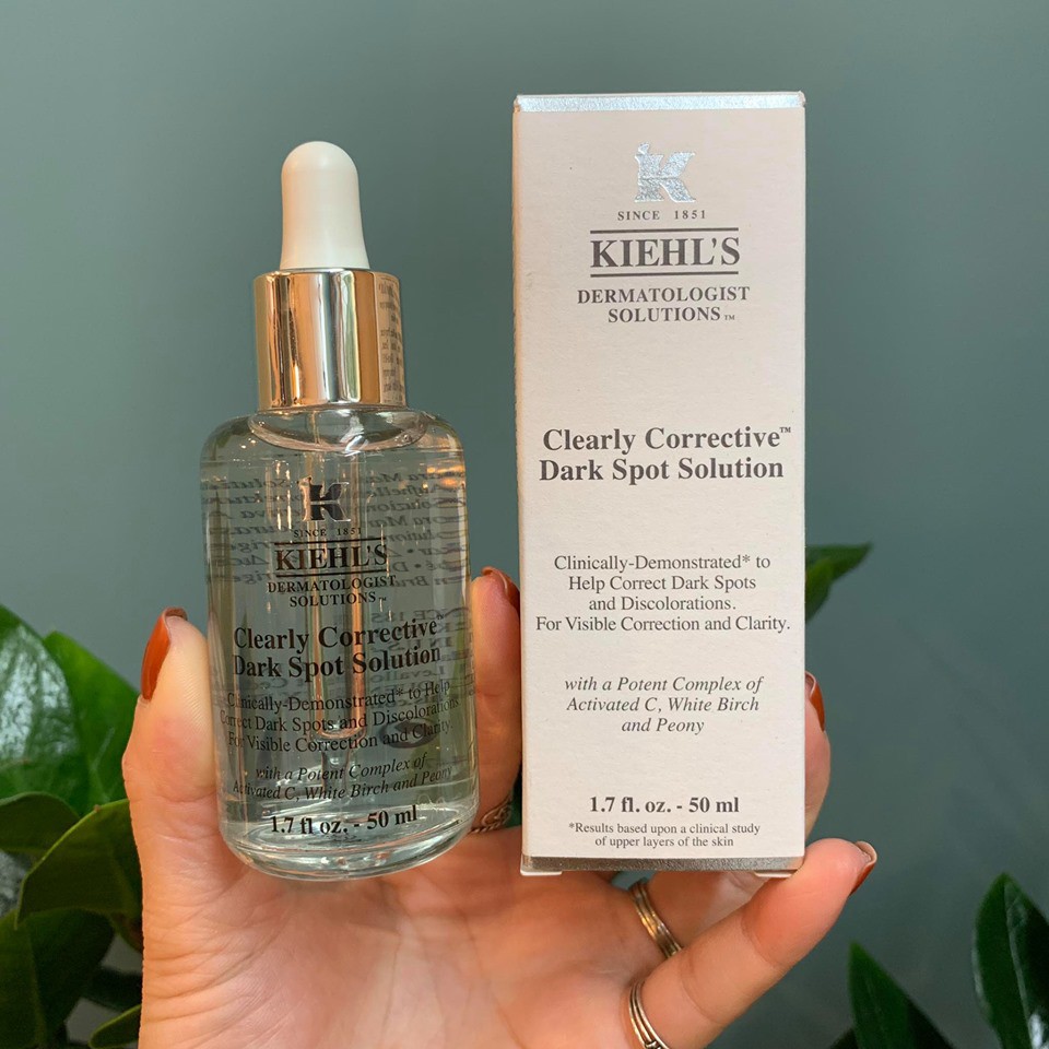 [ Fullsize 15ml_30ml_50ml ] Tinh Chất Serum Trắng Da Kiehls Clearly Corrective Dark Spot Solution