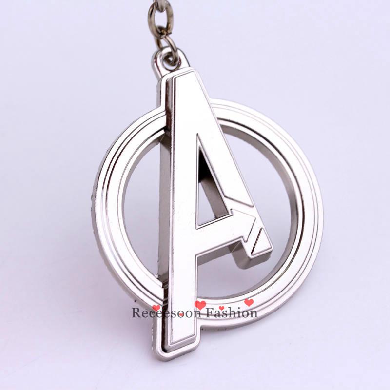 Móc chìa khóa hình logo Avengers Marvel độc đáo