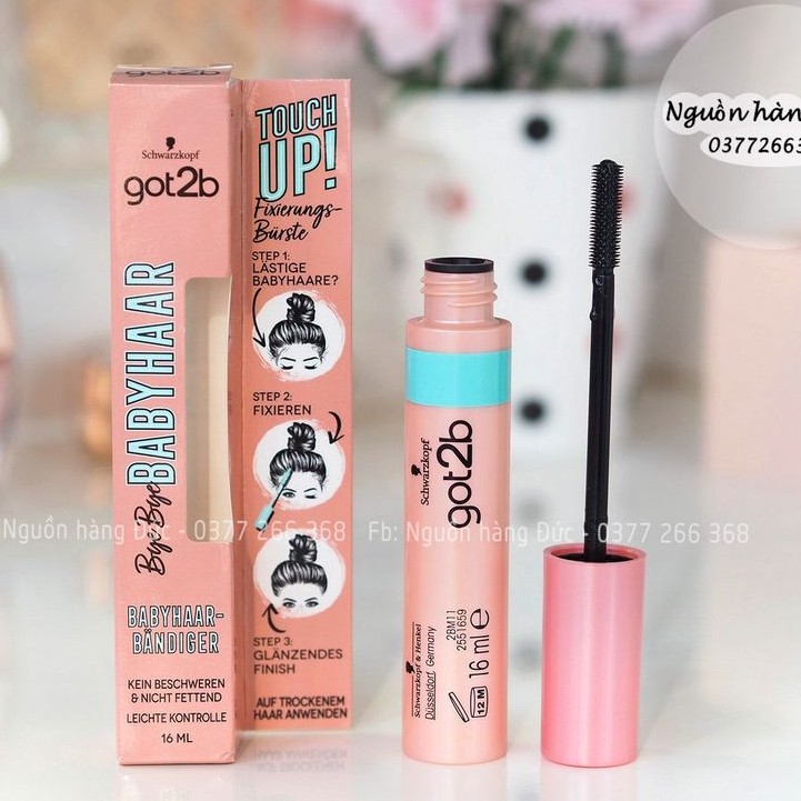 Mascara chải tóc con thần thánh Got2b chuốt tạo kiểu tóc, vuốt tóc vào nếp gọn gàng- got 2b - Nguồn hàng Đức