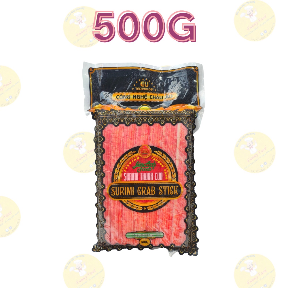 Thanh Cua Surimi – Thanh Cua Ngon 500g – [Ship Hỏa Tốc HCM] – Funnyfood