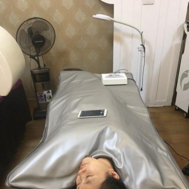 Chăn điện tắm trắng